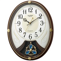 電波メロディ掛時計“スモールワールドリリィN”